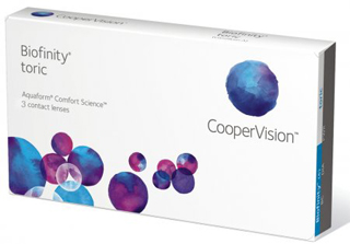 CooperVis Biofinity Toric 6 pack | Comfilcon A