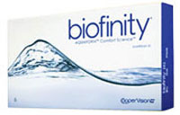 CooperVis Biofinity 6 Pack