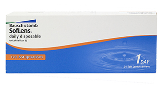 B&L SofLens Daily Disposable for Astigmatism 30 pack