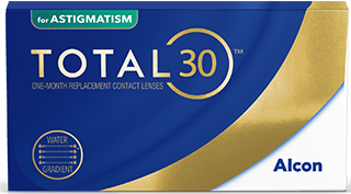 TOTAL30® for Astigmatism – Toric Monthly Contact Lenses (3 Pack)